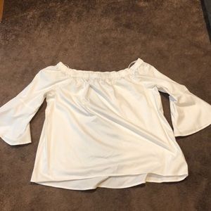 Michael Kors off shoulder loose bottom blouse